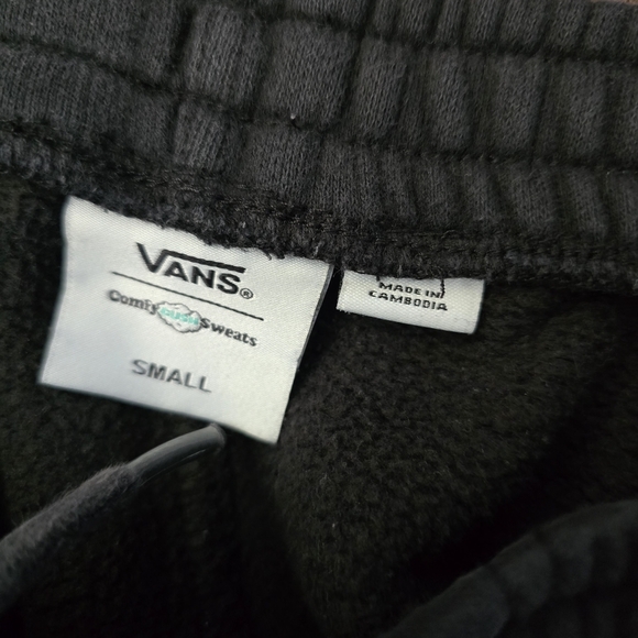 Vans Off The Wall Versa Sweatpants Black Small Comfy Cush Relaxed Fit Pockets - Picture 7 of 13